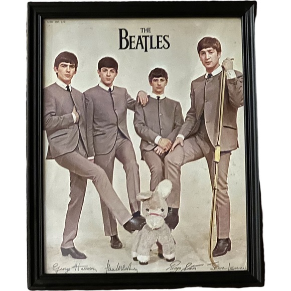 The Beatles signed picture